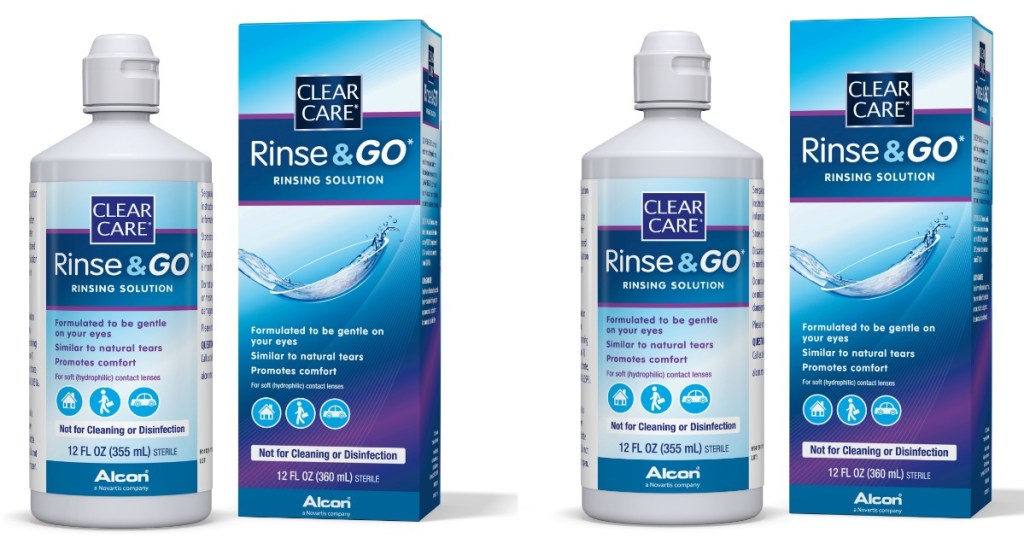 Clear Care Rinse and Go