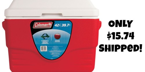 Cabela’s: Coleman 42-Qt Cooler ONLY $15.74 Shipped (Regularly $34.99)