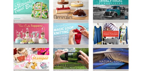 Craftsy: All Online Classes $19.99 Or Less (Cooking, Painting, Knitting & More As Low As $9.99)