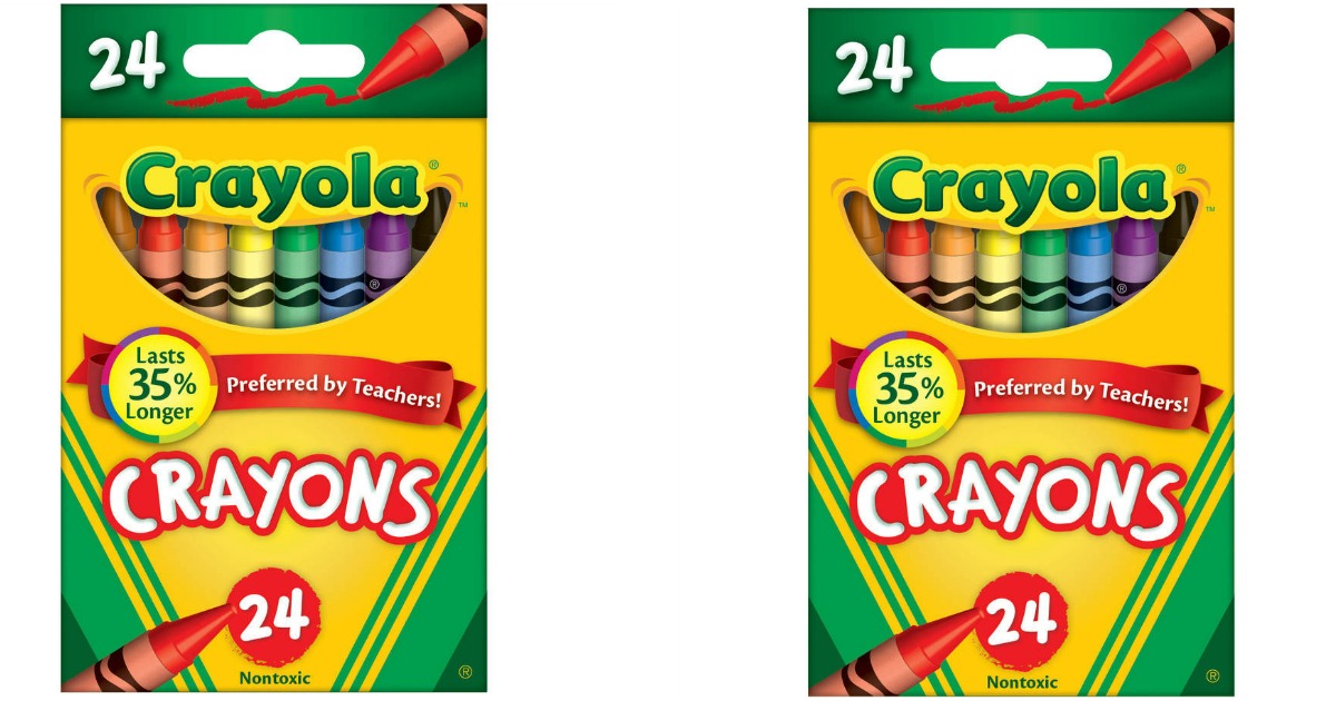Staples *HOT* Free Crayola Crayons 24 Count Box InStore Coupon (Text