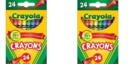 Staples School Supplies: Crayola Crayons Only 22¢ w/ 110% Price Match Guarantee