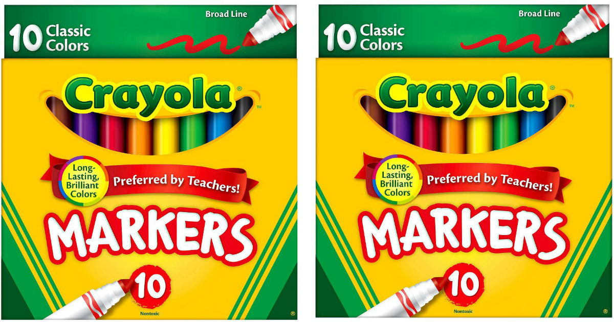 Crayola Classic Markers Only 99¢