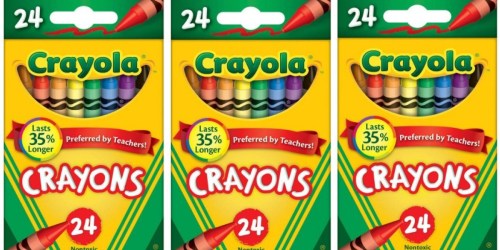 Walmart: Crayola Crayons 24-Count Only 50¢