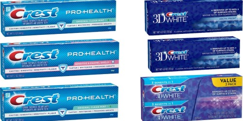 Regional $2/1 Crest Toothpaste Coupon = FREE Toothpaste at CVS + More