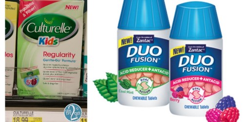 Target: FREE Zantac Duo Fusion AND Culturelle Kids Digestive Care Products