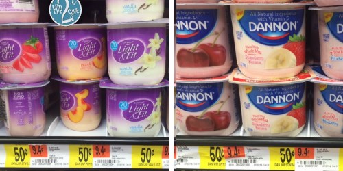 3 New Dannon Yogurt Coupons = Single Serve Yogurt Only 33¢ Each at Walmart