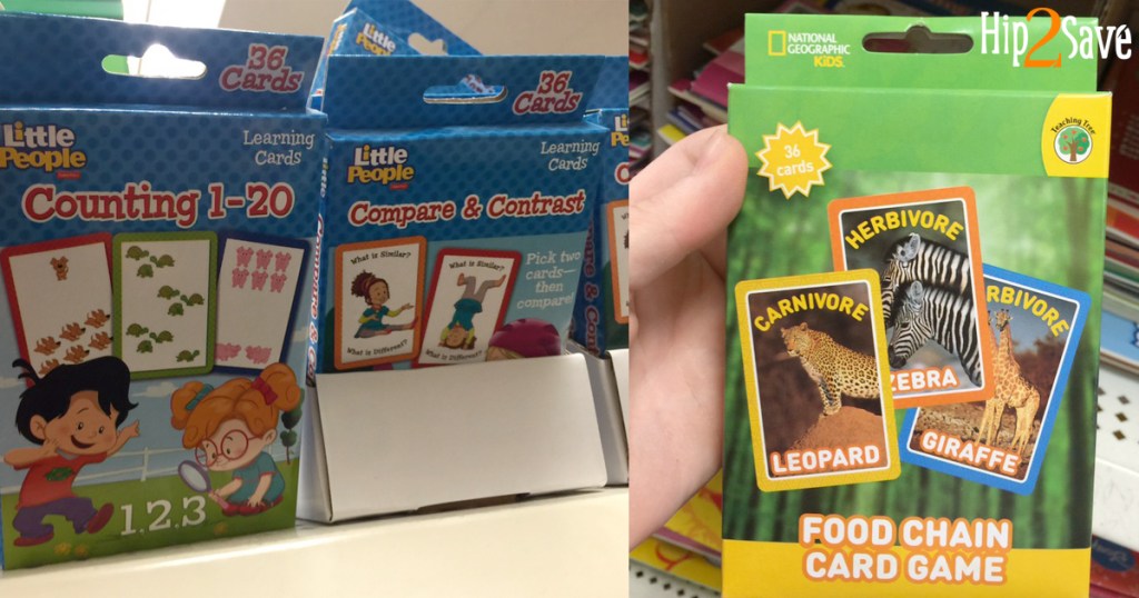 Dollar Tree Reader Finds 1 National Geographic Flash Cards Disney 