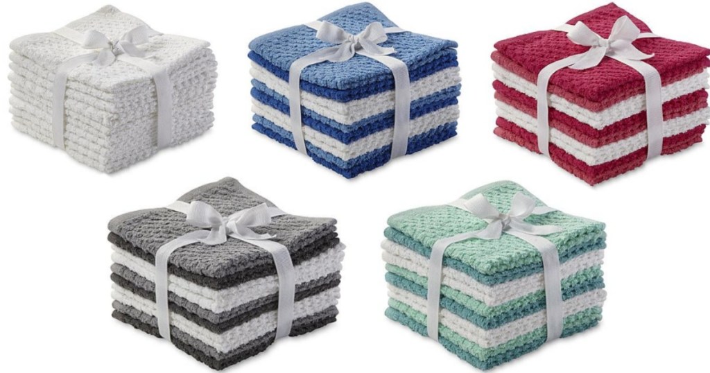 Essential Home 10-Pack Terry Cloth Washcloths