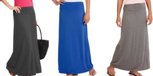 Walmart.com: Faded Glory Women’s Maxi Skirt Only $5 Shipped (Regularly $12.86)