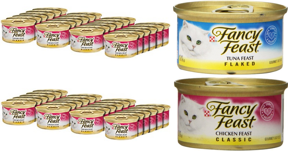 Amazon 24 Pack Fancy Feast Cans as Low as 9.58 (Just 40¢ Per Can)