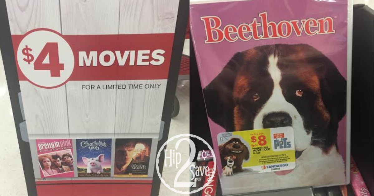 Target 4 DVD Movies with FREE Fandango Ticket Offer For The Secret