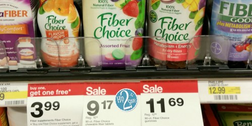 Target: TWO Bottles of Fiber Choice Drops As Low As $1.99 Total – Just 99¢ Each!
