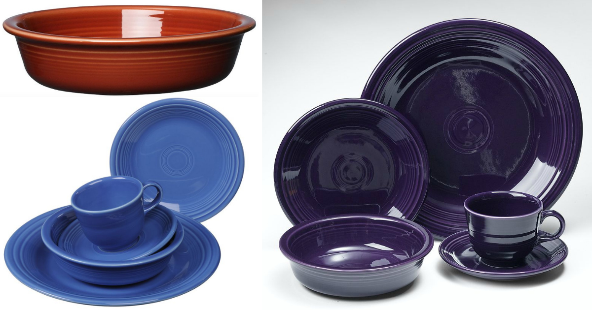 Kohl's Cardholders TWO Fiesta 5Piece Place Settings Only 34.98