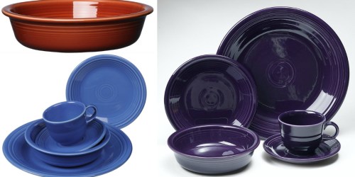 Kohl’s Cardholders: TWO Fiesta 5-Piece Place Settings Only $34.98 Shipped + Choose 2 Free Gifts