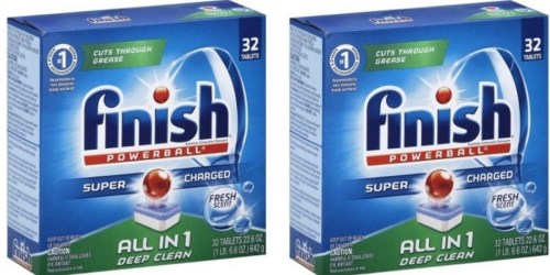Target.com: Finish Powerball Dishwasher Detergent 32 Count Tabs Only $2.71