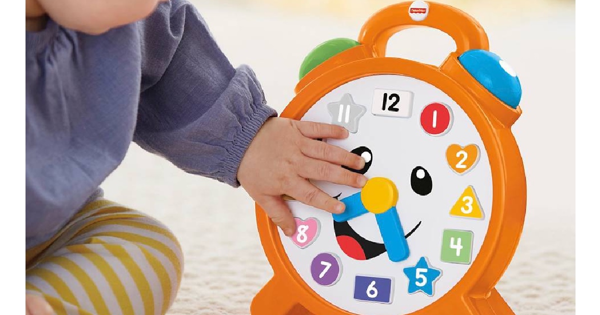 fisher price clock laugh and learn