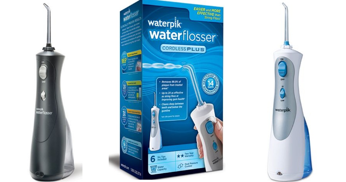 Kohl's Cardholders Waterpik Cordless Plus Waterflosser Only 26.49