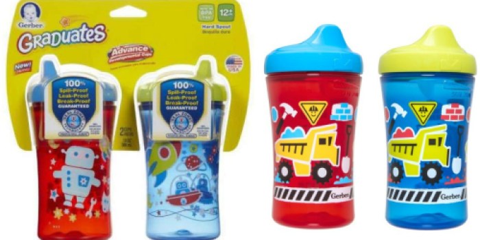 Target: Gerber Graduates Sippy Cups 2-Pack Only $3.49 (Just $1.75 Per Cup)