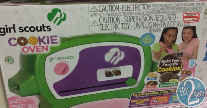 Girl Scouts Cookie oven