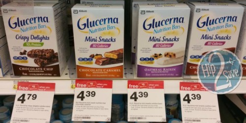 Target: Glucerna Nutrition Bars 6-Count Box Only $1.22