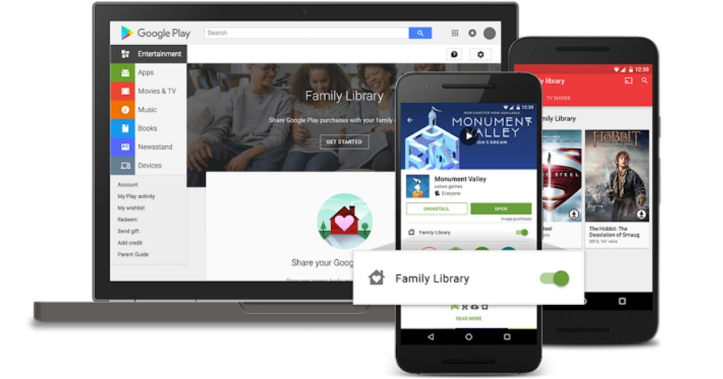 Google Family Library