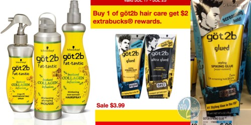 CVS: göt2b Hair Care Only $1.49 (Starting 7/17)