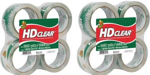 Duck Brand High Performance Packaging Tape Only $1.62 Per Roll
