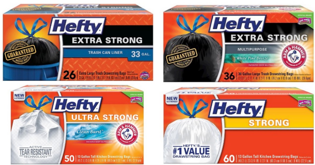 CVS Hefty CinchSak Trash Bags Just 3.66 Each