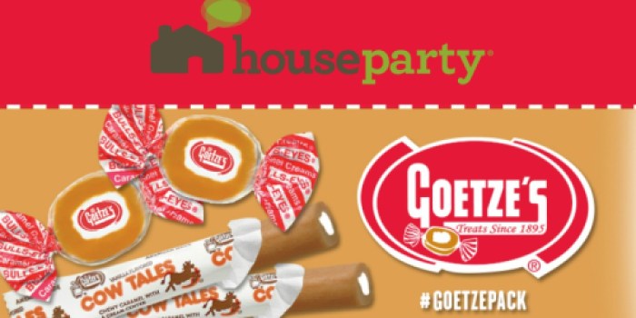 Chatterbox By House Party: Apply For a Goetze’s Caramel Creams Chat Pack
