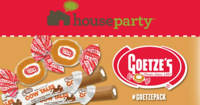 House Party Goetze's Treats