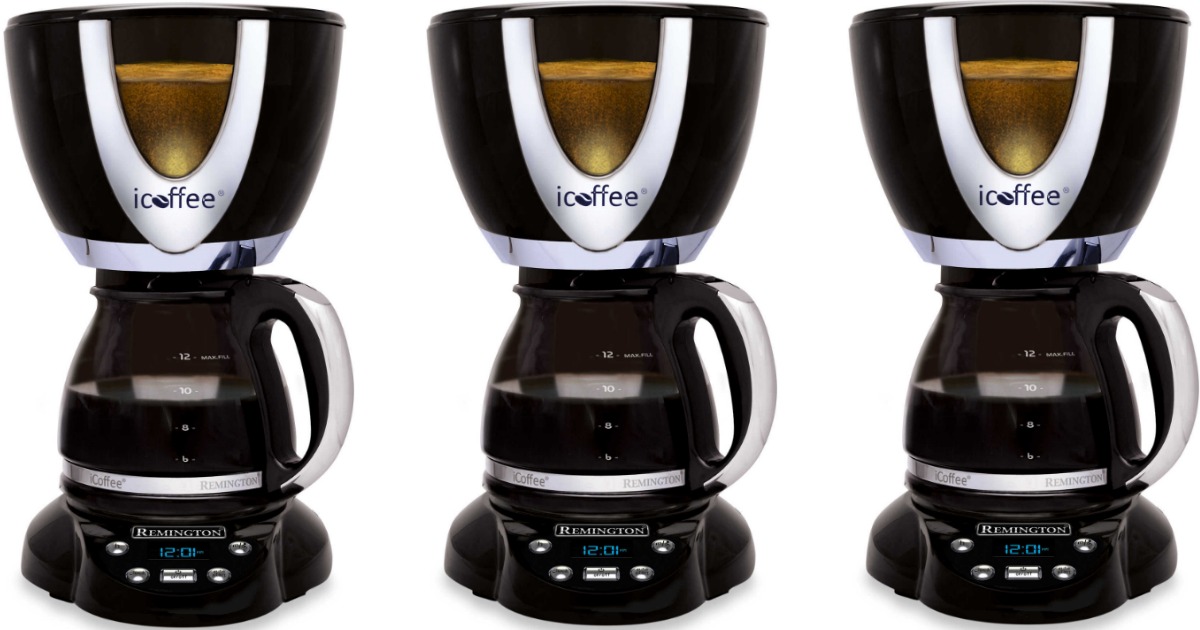 Staples Remington iCoffee Steam Brew Coffee Maker 49.99 Shipped
