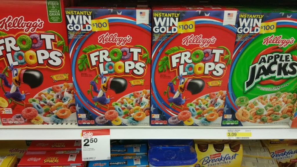 Kellogg's cereals Target 