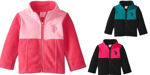 Amazon: U.S. Polo Assn. Baby Mock-Neck Fleece Jackets Starting at $4.02 (W/ $25+ Order!)