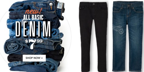 The Children’s Place: Free Shipping on All Orders = Denim As Low As $6.39 Shipped