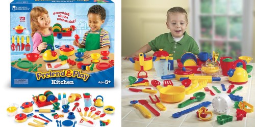 Learning Resources Pretend & Play 73-Piece Kitchen Set Only $21.97 (Regularly $44.99)