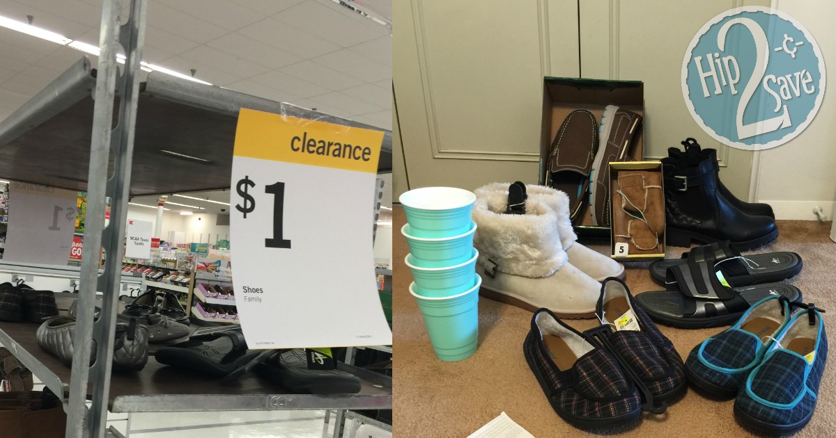 Kmart Clearance Find Shoes for the Whole Family Possibly Only 1 • Hip2Save