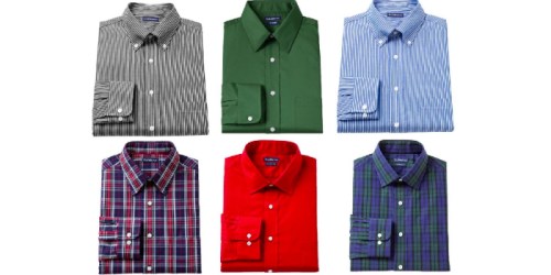 Kohl’s Cardholders: Men’s Croft & Barrow Dress Shirts $4.48 Shipped (Reg. $32)