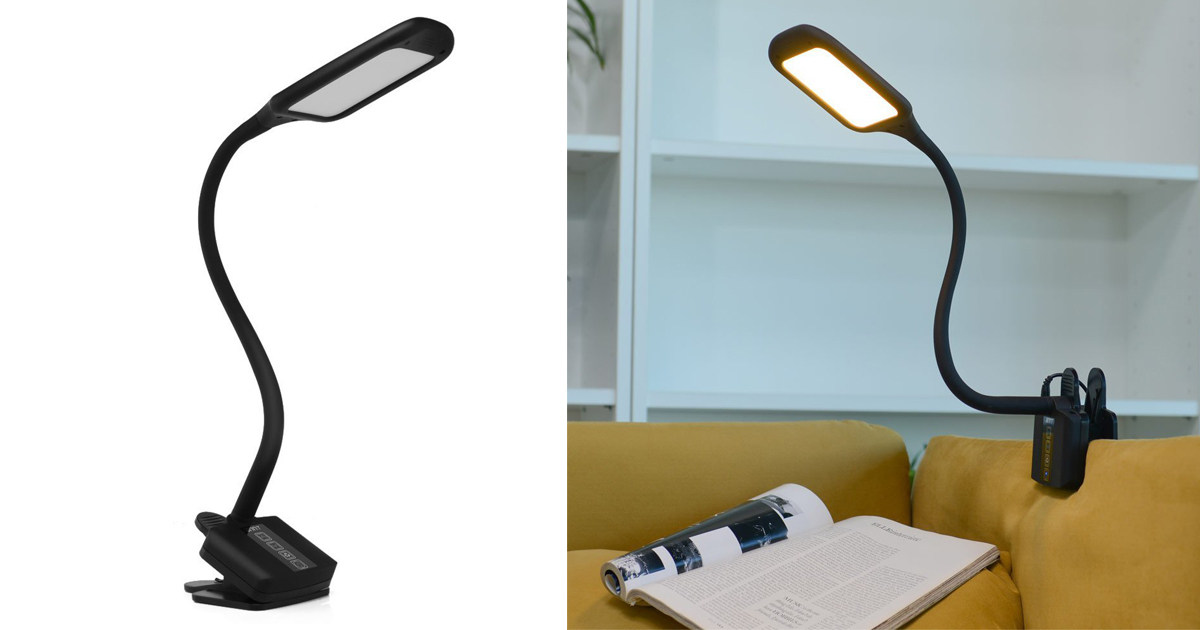 Amazon Dimmable LED Desk Lamp with USB Charging Port Only 19.99