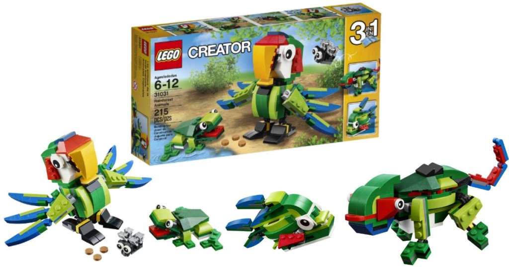 LEGO Creator Rainforest Animals Set