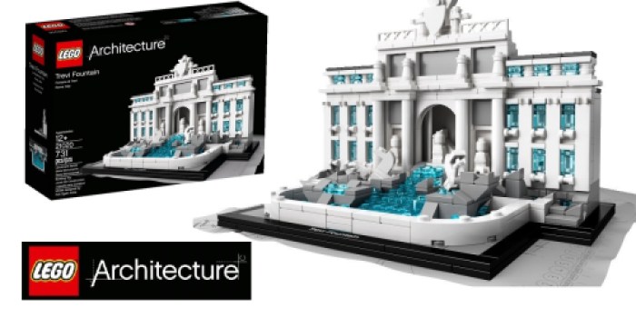 Build Largest Fountain in Rome at Home! LEGO Architecture Trevi Fountain ONLY $34.10 (Reg. $49+)