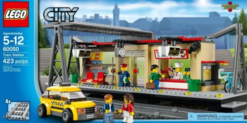 LEGO City Train Station 423-Piece Building Set Only $40.98 (Regularly $64.99)