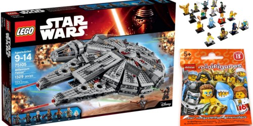 Jet.com: LEGO Star Wars Millennium Falcon Set AND 2 Extra Minifigures $104.66 Shipped