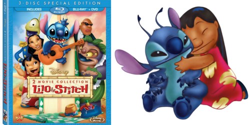 Lilo & Stitch Two-Movie Collection (3 Disc Blu-ray DVD Combo) Only $9.99 – Best Price