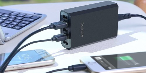 Amazon: Lumsing 5-port USB Desktop Charger Only $9.99 (Regularly $14.99)