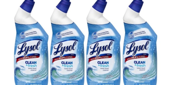 Amazon: Lysol Cleaner $1.50 Each Shipped (+ Great Deals on Finish Detergent & Scrubbing Bubbles)