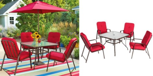 Walmart: Mainstays 5-Piece Patio Dining Set Only $149 Shipped (Regularly $249)