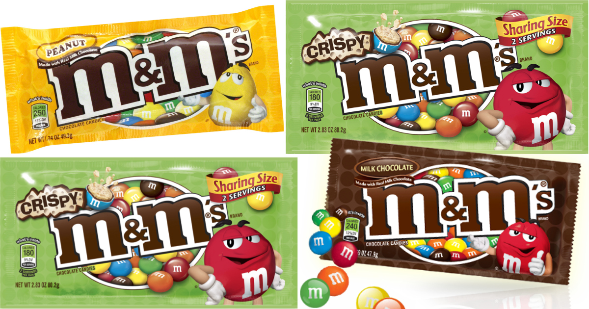 CVS: M&M Candies Only 44¢ Per Bag