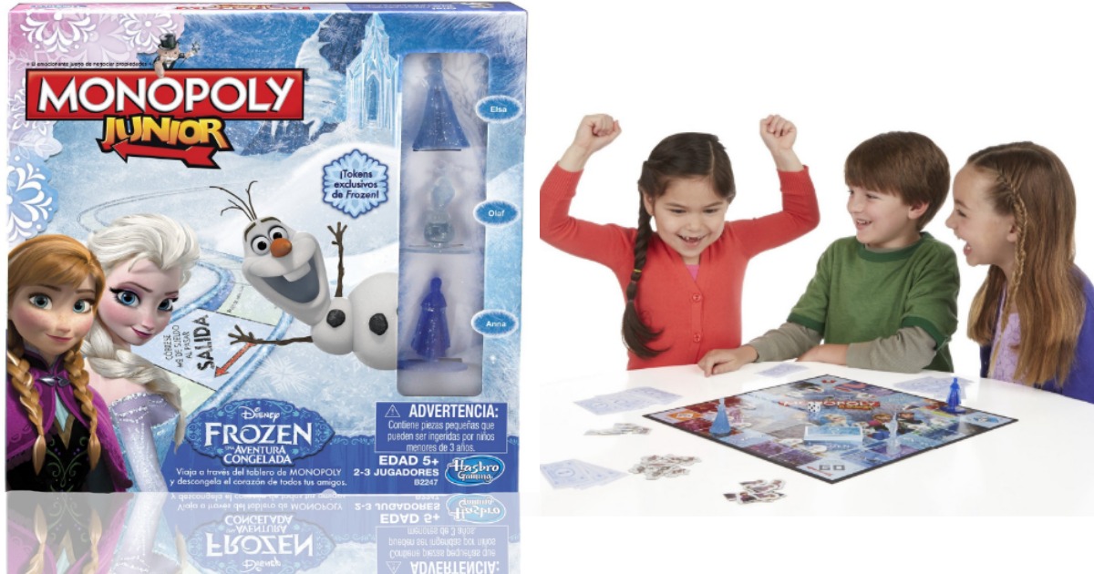 disney frozen monopoly junior