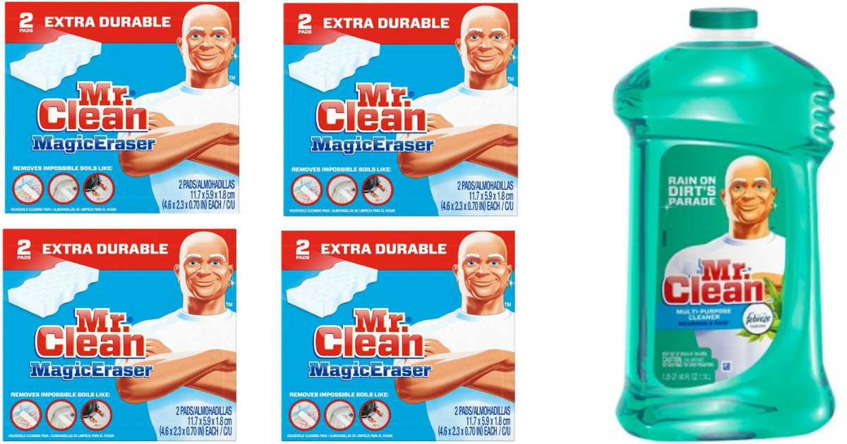 Target Nice Deals on Mr. Clean Products