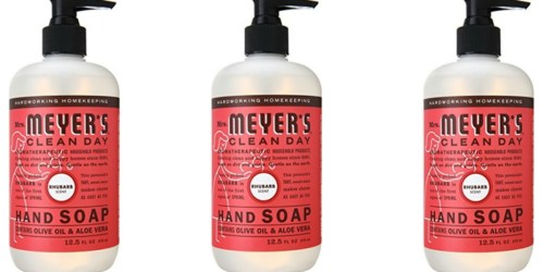 Amazon: Mrs. Meyer’s Clean Day Hand Soap ONLY $2.43 Per Bottle Shipped